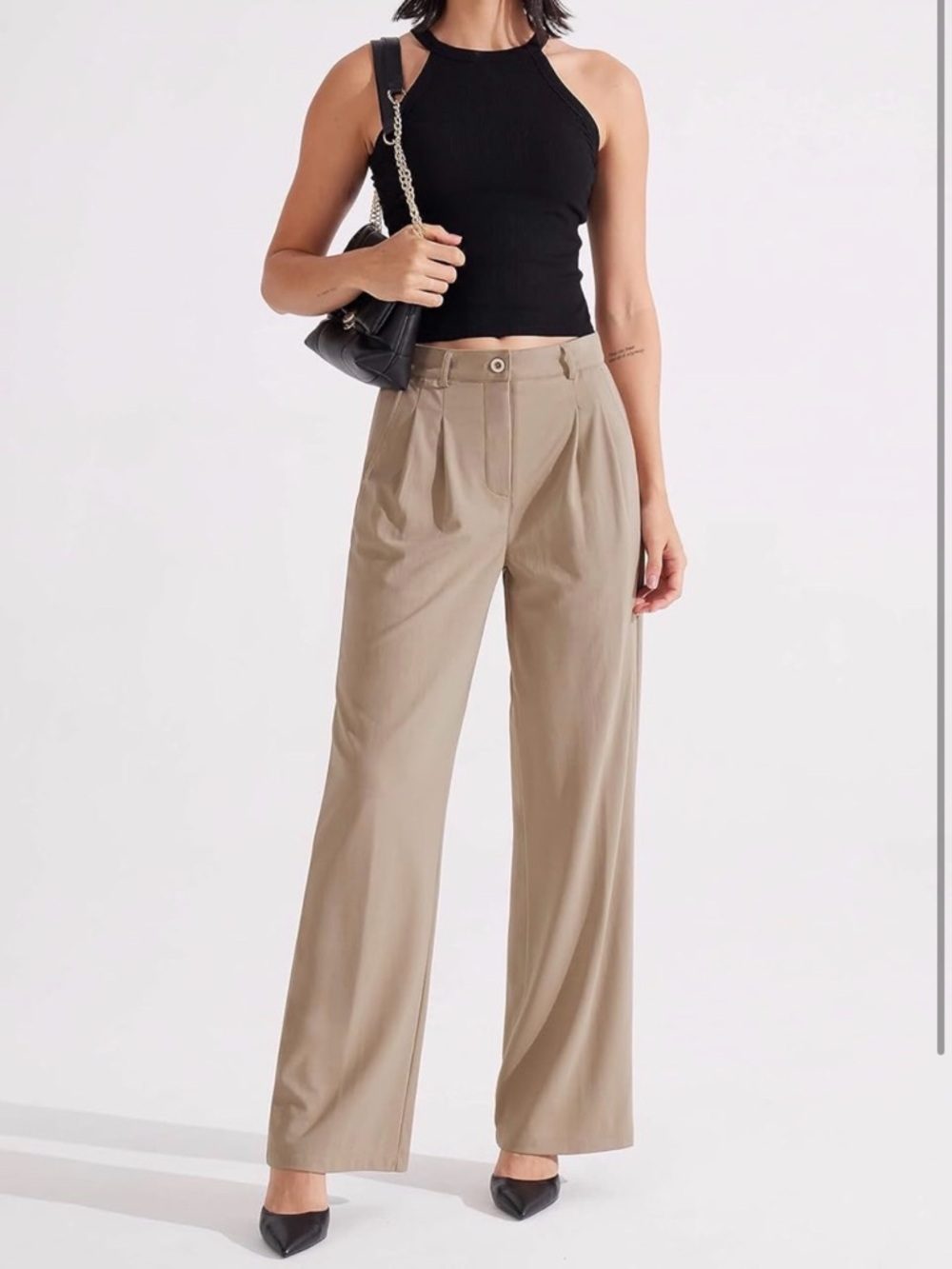 Libin Tan Trouser Pants - Picture 4 of 6
